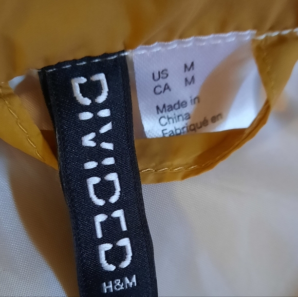 H&M Camel and Black Bomber Jacket - Picture 8 of 13